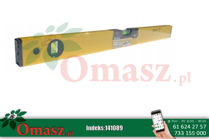 Poziomica 1500mm czerwona