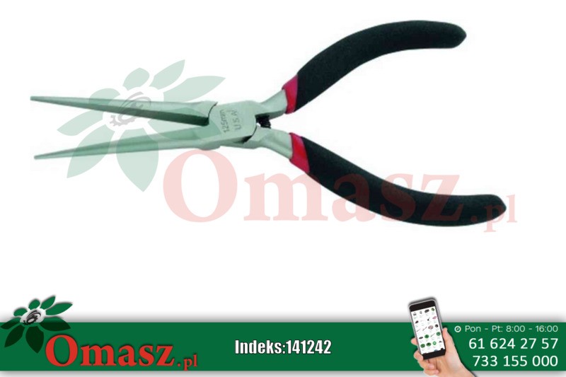 Szczypce elektr.telef.proste 125mm