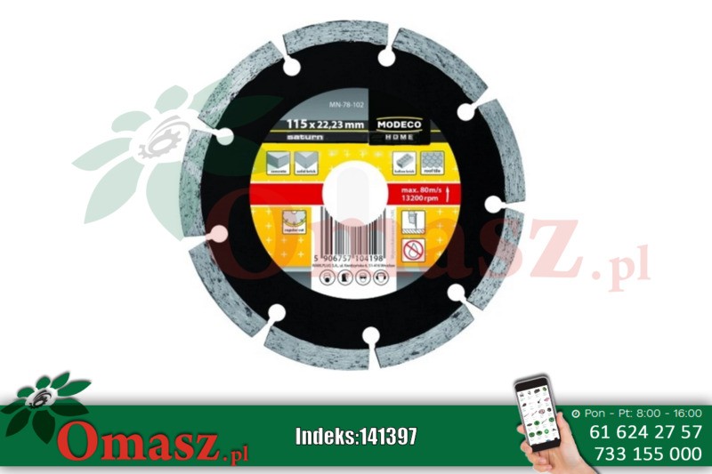 T.c.diament.125mm segmentowa Saturn