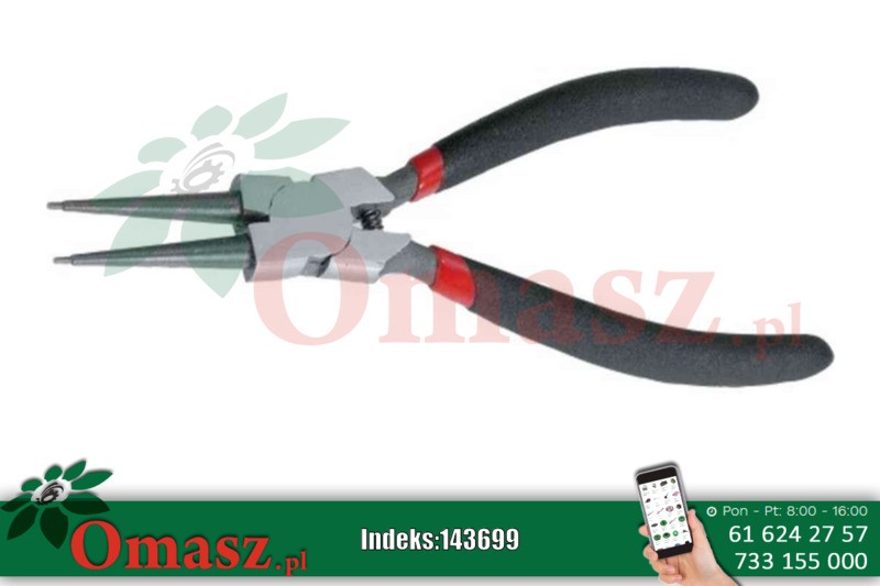 Szczypce 175mm wew. proste Modeco