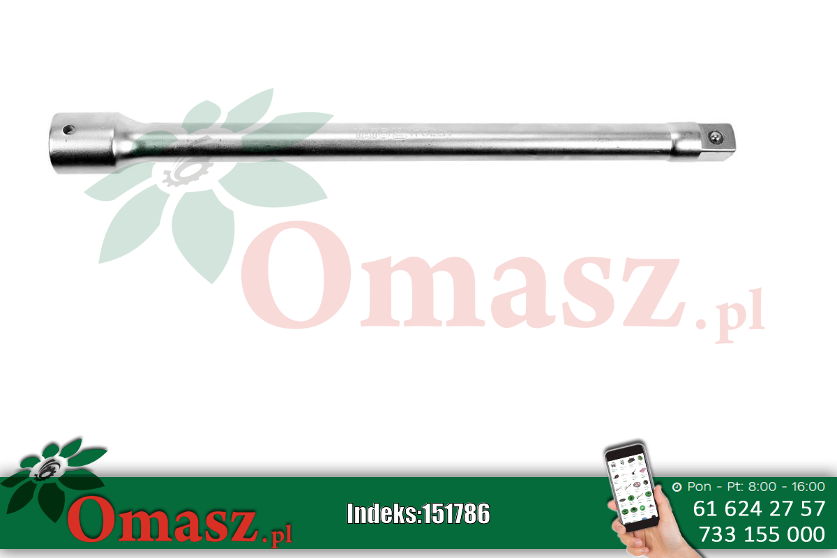 Przedłużka klucza 3/4' 400mm Yato