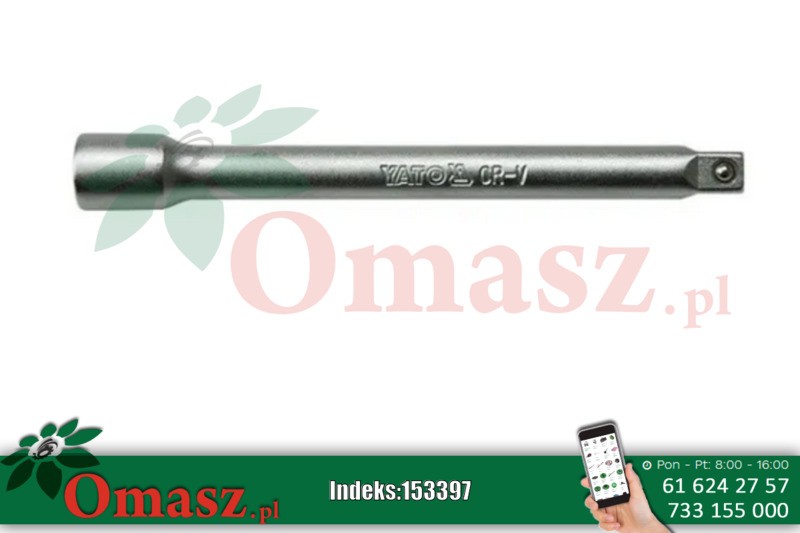 Przedłużka klucza 1/2' 127mm Yato
