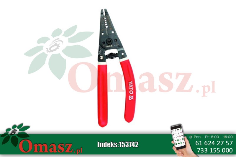 Szczypce do ściągania izolacji 180mm