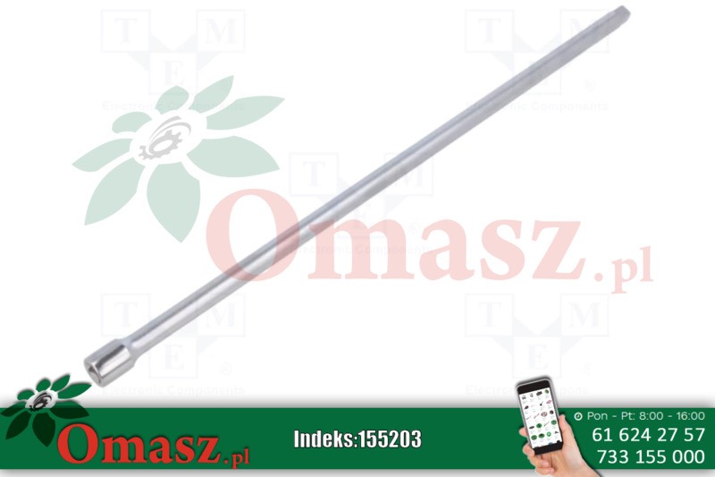 Przedłużka klucza 1/4' 300mm King Tony