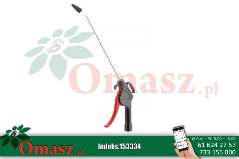 Pistolet do przedm.długi 25cm