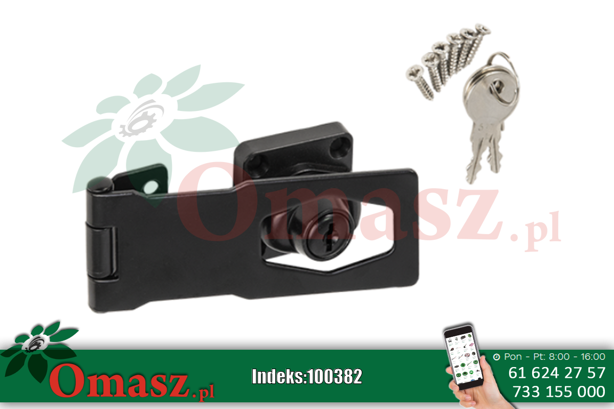 Zamek na klucz 120*40