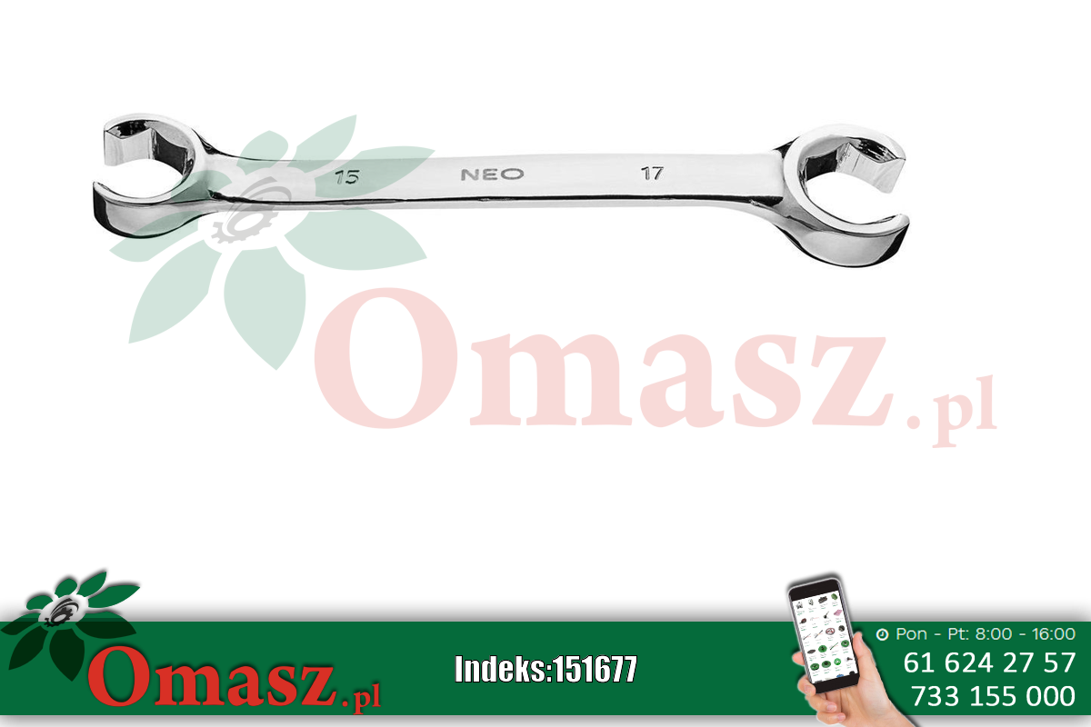 Klucz do przewod.15*17