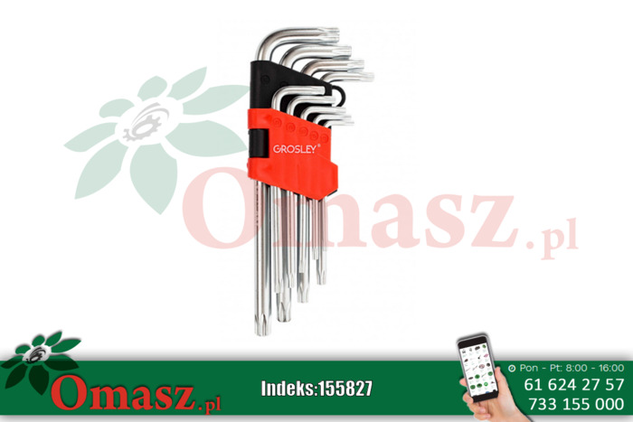 Kpl.k.imbus 9Torx Grosley długie