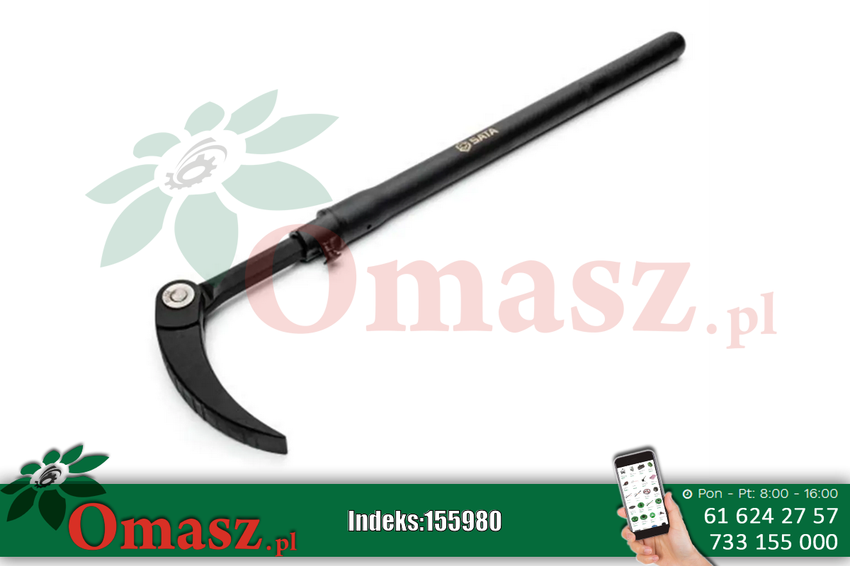 Łom 33' z obrotową głowicą i przedłużaną rękojeścią