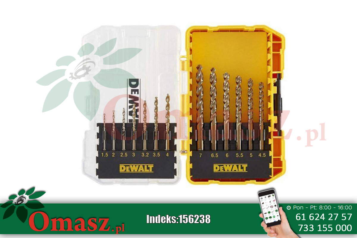 Kpl.wierteł metal 13szt