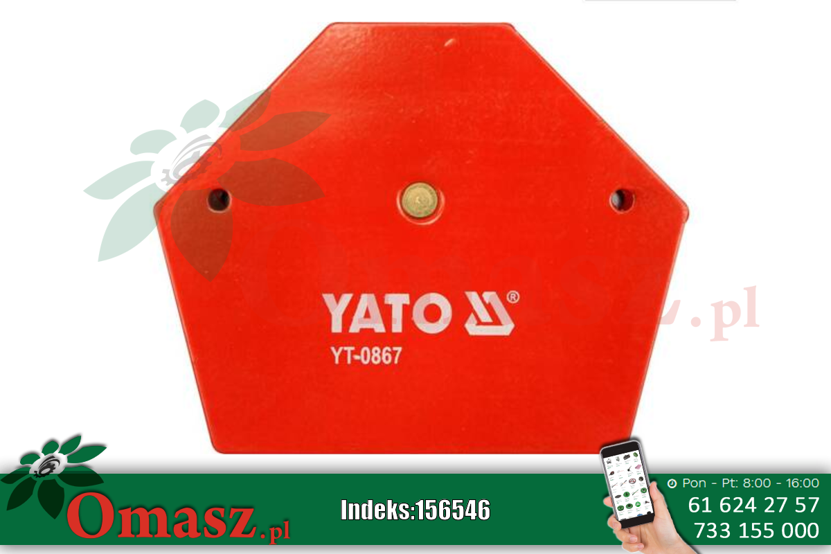 Kątownik spawalniczy magnetyczny 111*136*24