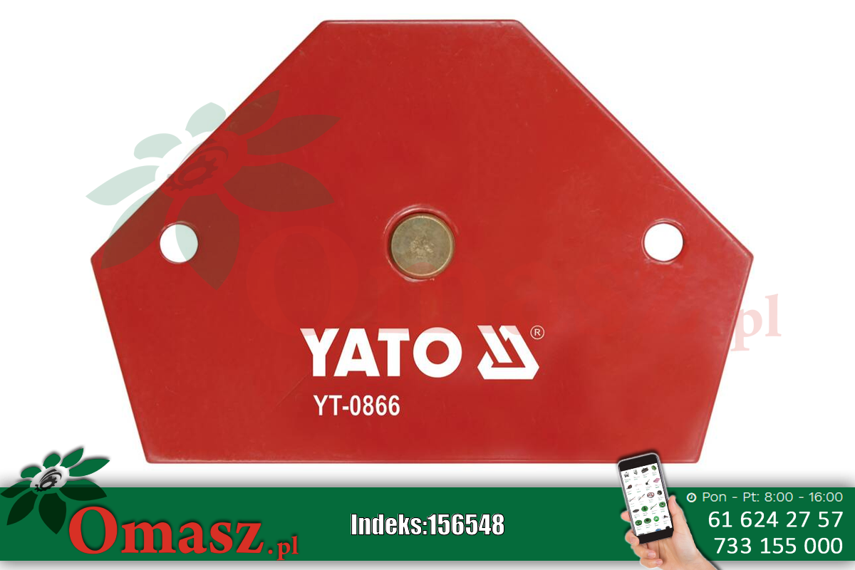 Kątownik spawalniczy magnetyczny  64* 95*14