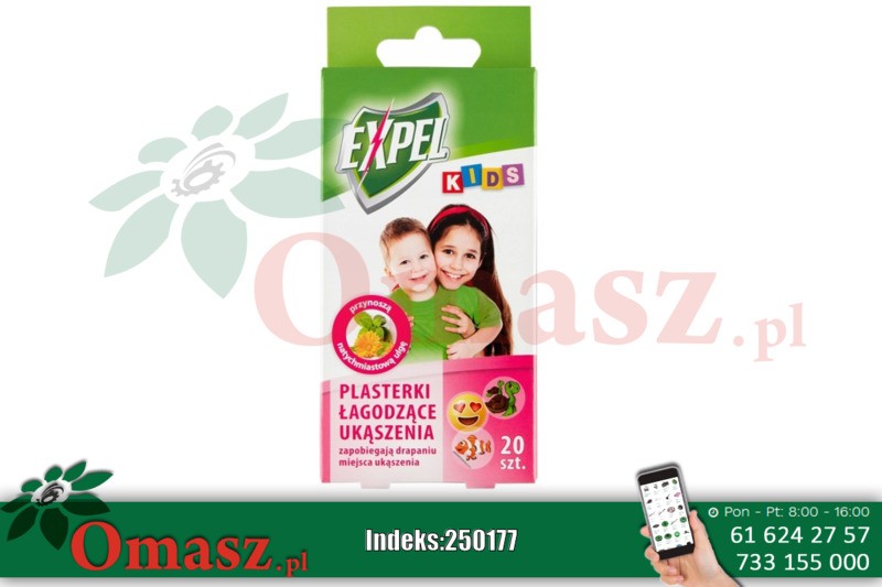 M.Plasterki na ukąszenia owadów