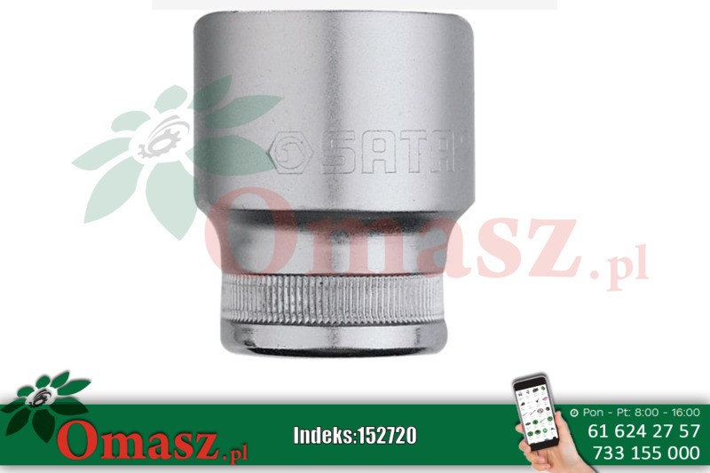 Nasadka 1/2' 9mm 12-kąt. Sata