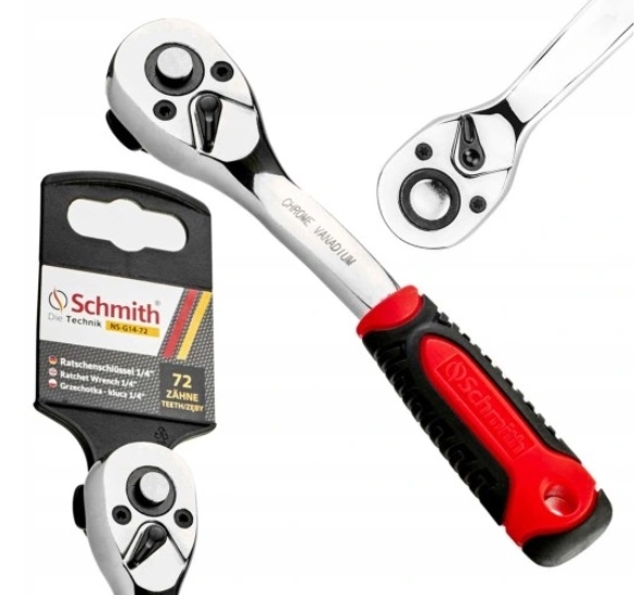 Klucz grzechotka 1/2' 250mm Schmith NS-G12-72