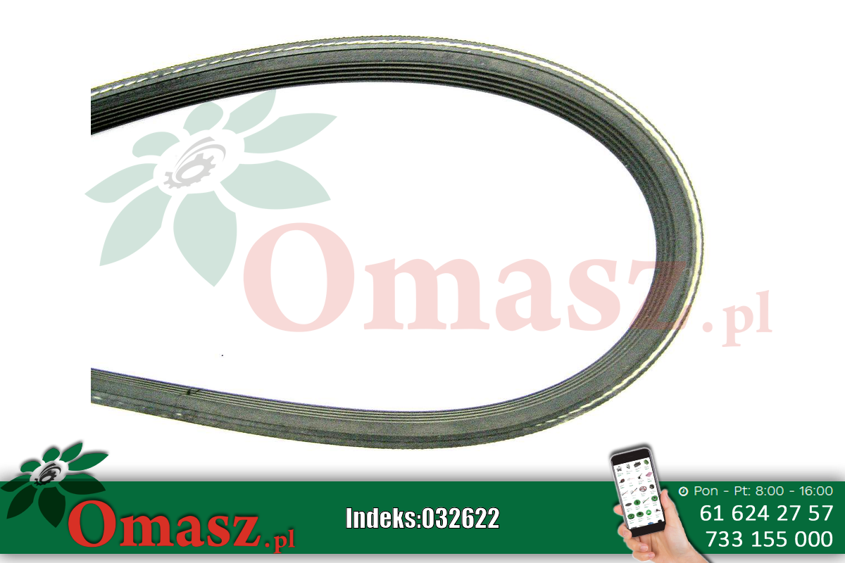 Pasek rowkow. 5PK 1212