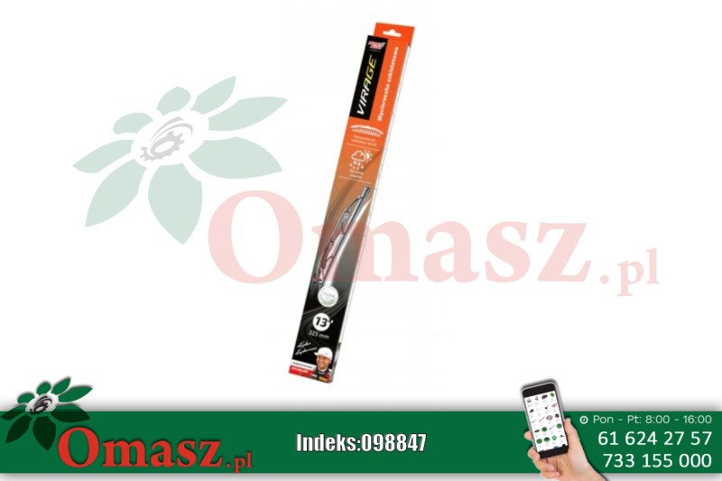 Pióro wycieracz. 325mm szkieletowe