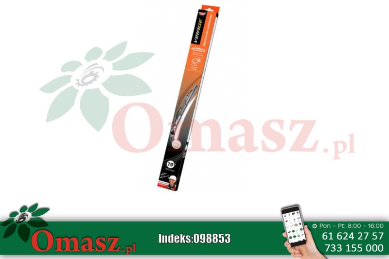 Pióro wycieracz. 475mm szkieletowe