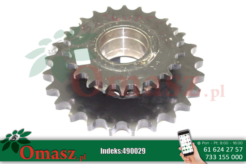Piasta z kołami (małe koło Z-22 16BX, duże koło Z-24 16BX) Spima 5276/08-580/0
