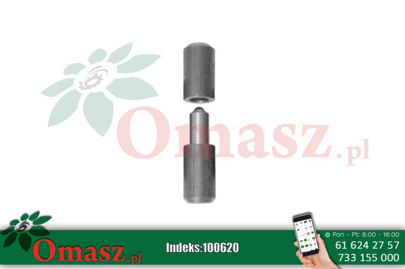 Zawias toczony 30*110