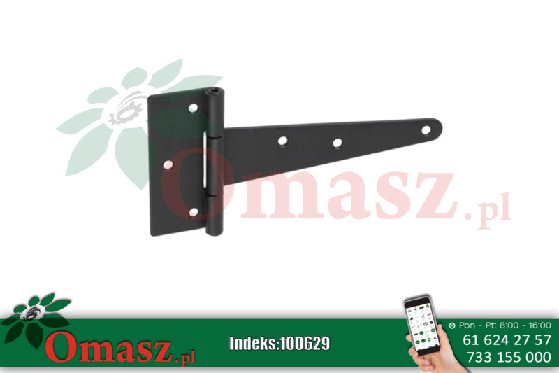 Zawias trójkątny 125*80*2,0