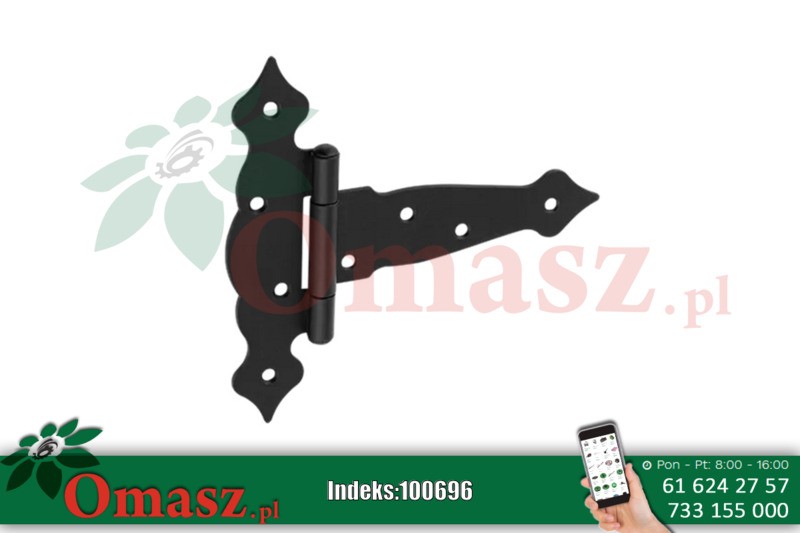 Zawias bramkowy 150*45* 185mm