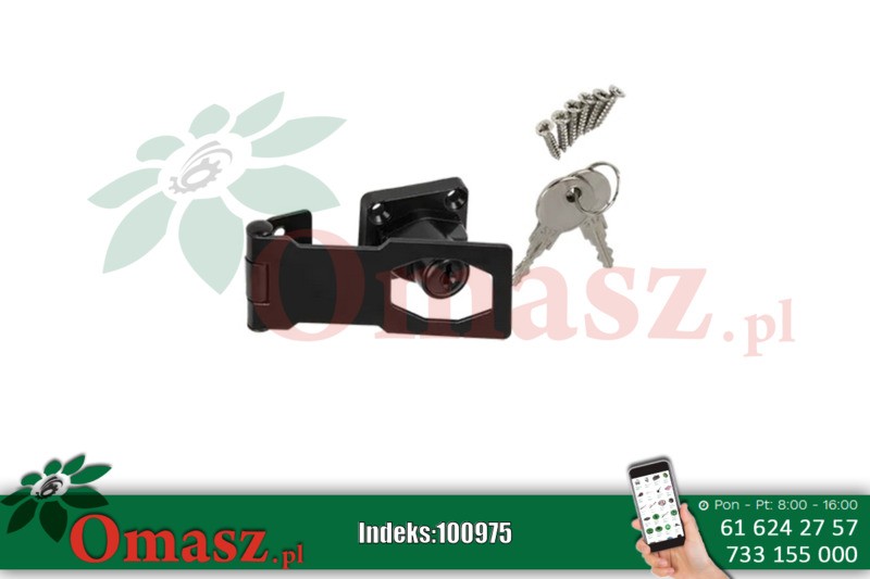 Zamek na klucz 95*30