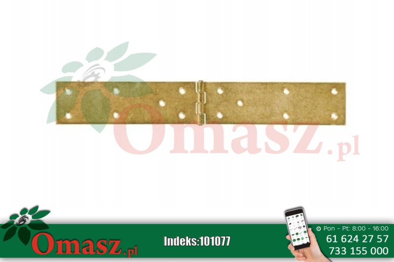 Zawias łamany 100*35mm