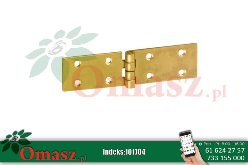 Zawias łamany 100*25mm