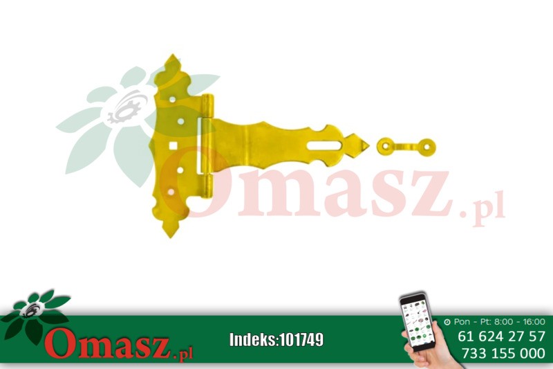 Zawias bramkowy 150*50*170