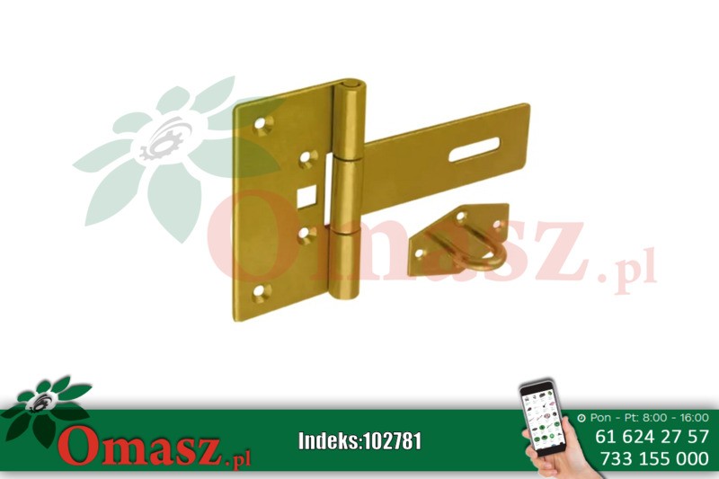 Zawias bramkowy 100*50*100mm