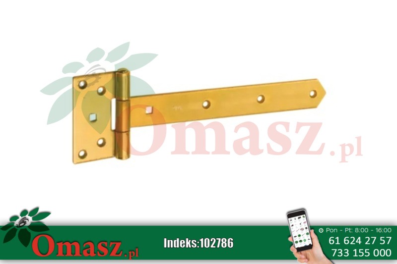 Zawias bramkowy 350*45* 90mm