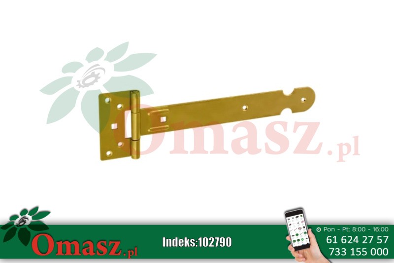 Zawias bramkowy 250*38