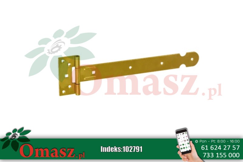 Zawias bramkowy 300*38