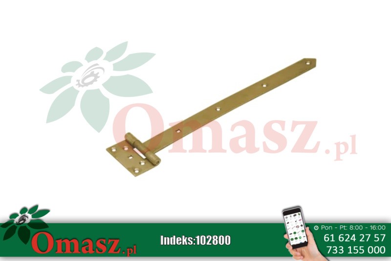Zawias bramkowy 400*45* 90mm