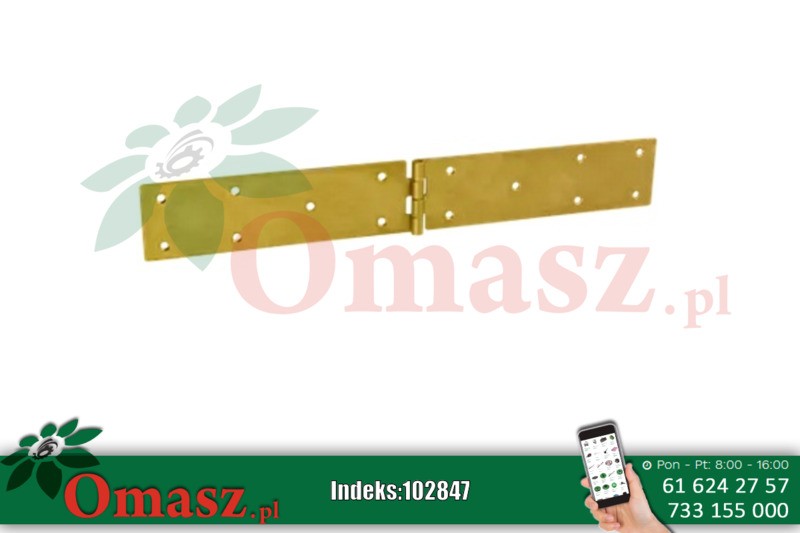 Zawias łamany 350*50*1,5