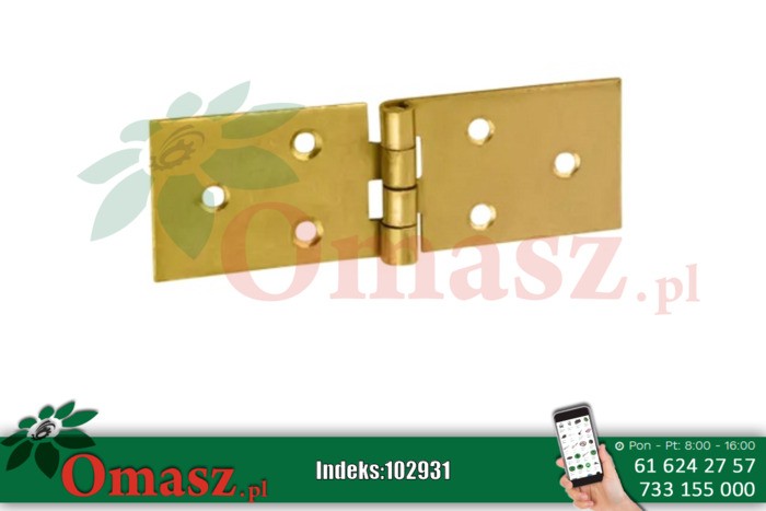Zawias łamany 100*35mm Zawias łamany 100*35mm