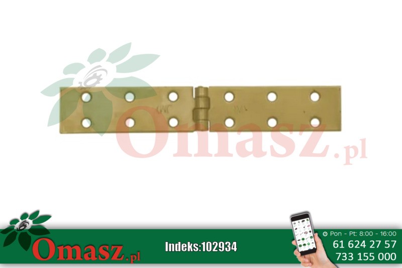 Zawias łamany 150*25mm