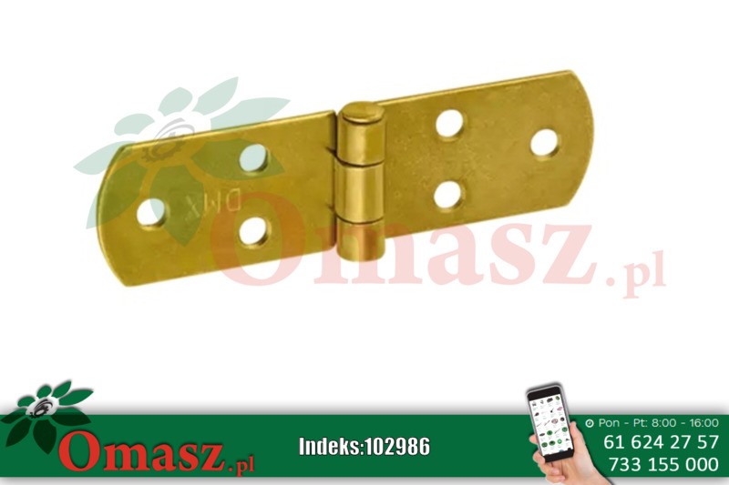 Zawias francuski 120*35*2,5