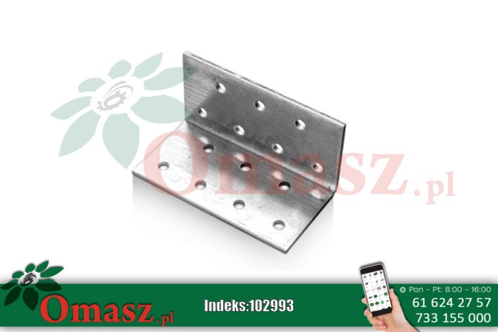 Złącze bud.kąt. 40* 40* 80 płytkowy Złącze bud.kąt. 40* 40* 80 płytkowy