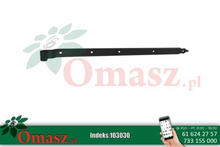 Zawias pasowy 800x40 16mm Zawias pasowy 800x40 16mm