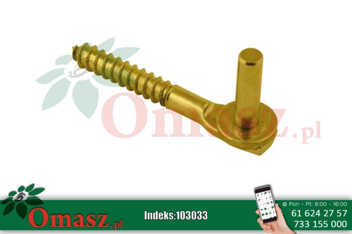 Uchwyt czopowy wkręcany 16mm Uchwyt czopowy wkręcany 16mm