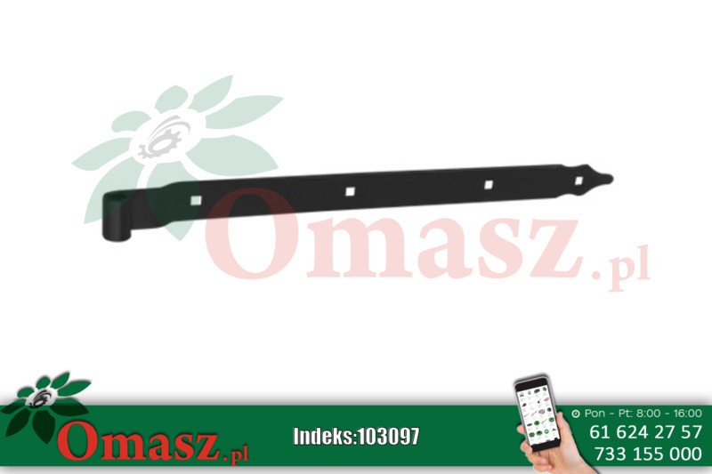 Zawias pasowy 500x35