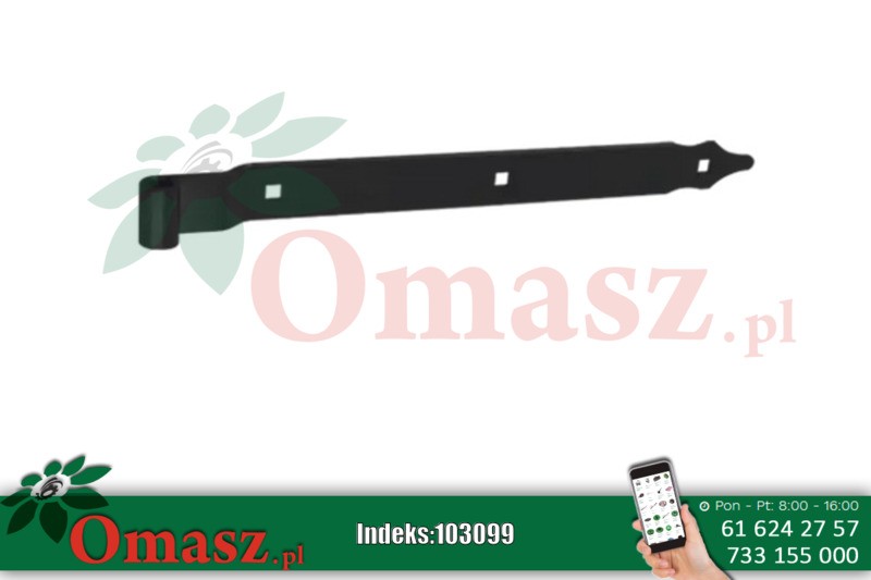 Zawias pasowy 400x35