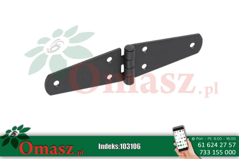 Zawias trójkątny 150*35*2,0