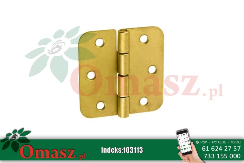 Zawias budowlany 75*75*1,8