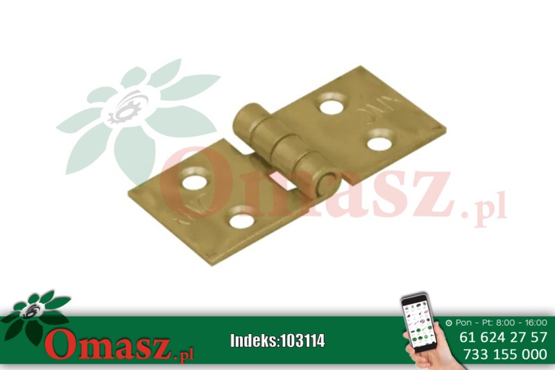 Zawias budowlany 50*25*1,5
