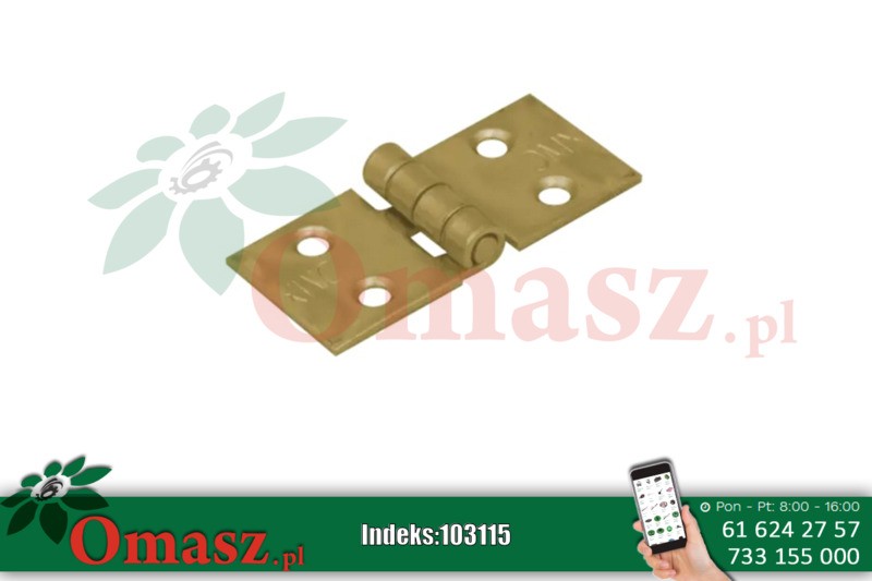 Zawias budowlany 60*55*2,5