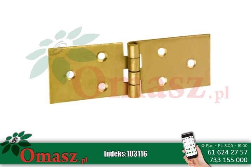Zawias budowlany 100*35*1,5