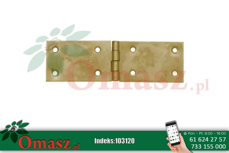 Zawias budowlany 150*45*1,5